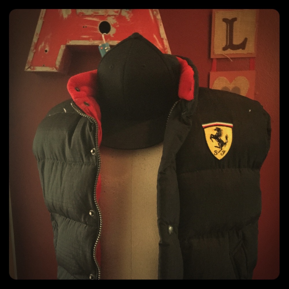 Vintage Authentic Ferrari Vest